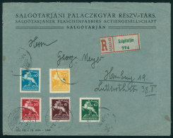 Sc.481/485, 1933 Souts, Cmpl. Set Of 5 Values On A Cover, VF Quality! - Andere & Zonder Classificatie