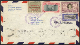 Cover Sent To Argentina On 20/SE/1940, Postmarked "AMBULANTE - LINEA - RIO BRAVO - TIQUISATE", Excellent! - Guatemala