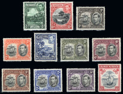Sc.132/142, 1938 Ships And Landscapes, Set Of 11 Values, MNH Or Very Lightly Hinged, VF Quality, Catalog Value... - Grenada (1974-...)