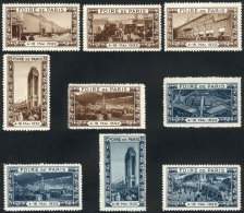 Year 1932 Paris Fair, 9 Beautiful Cinderellas, Very Nice! - Other & Unclassified