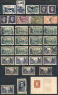 Lot Of Interesting Stamps, Most Used, General Quality Is Fine To Very Fine, Yvert Catalog Value Over Euros 550... - Collezioni