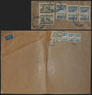 Large Cover (folded In The Middle) With High Postage Of 960Mk., Sent From Helsinki To Argentina On 20/SE/1956, VF... - Sonstige & Ohne Zuordnung