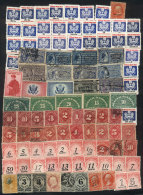 Lot Of Back Of Book Stamps, Mint And Used, Mixed Quality (some With Defects, Others Of Superb Quality), VERY HIGH... - Altri & Non Classificati