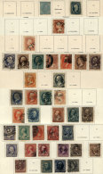 Old Collection On Yvert Album Pages, Mixed Quality (from Stamps With Defects To Others Of VF Quality), Yvert... - Otros & Sin Clasificación