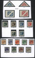 3 Sets Of Newspaper Stamps, Revenue Stamps And Personal Delivery Stamps, MNH, Excellent Quality! - Other & Unclassified