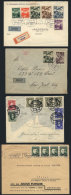 23 Covers Of 1939/1944, Including Very Attractive Postages, Special Postmarks And Varied Destinations, VF General... - Sonstige & Ohne Zuordnung