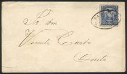 Cover Franked With 5c. (Sc.21) Sent To Quito, With Interesting Oval Cancel Of BABAHOYO, VF Quality! - Ecuador