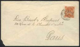 Cover Franked By Sc.15 (10c. Orange) Sent From Guayaquil To Paris On 9/DE/1891, VF! - Equateur