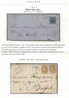 Cover Sent From Quito To Ambato Franked By Sc.9, With FRENCH Cancel "3154" That Corresponded To The Town Of RIXHEIM... - Equateur