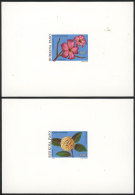 Yvert 841/2, 1991 Flowers, 2 Values Of The Set, DELUXE PROOFS, Very Nice! - Burkina Faso (1984-...)