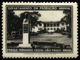 Old Cinderella: Departamento Da Producao Animal - Parque Fernando Costa, Sao Paulo, VF Quality - Sonstige & Ohne Zuordnung