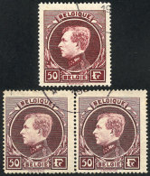 Sc.214, Pair + Single, Used, Very Fine Quality, Different Shades! - Otros & Sin Clasificación