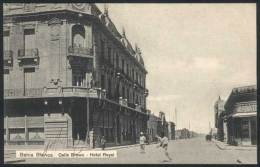 BAHÍA BLANCA (province Of Buenos Aires): Brown Street, Hotel Royal, Used Circa 1915, Excellent Quality! - Argentinien