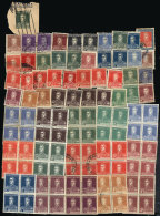 Lot Of Stamps Of The "San Martin Without Period" Issue, Mint (can Be Without Gum) Or Used, Fine General Quality... - Verzamelingen & Reeksen
