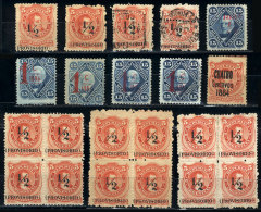 Very Nice Group Of Provisional Stamps, Mint (can Be Without Gum) Or Used, General Quality Is Fine To VF (although... - Lots & Serien