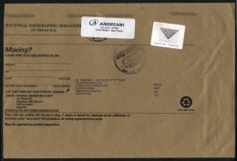 MIXED SERVICE BETWEEN 3 DIFFERENT MAILS: Cover That Contained A Magazine Sent From USA To Argentina In JUL/2008,... - Sonstige & Ohne Zuordnung