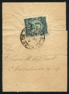 Newspaper Wrapper Franked By GJ.96 ALONE (¼c.), Very Rare Rate Of A QUARTER CENT For Printed Matter Used... - Autres & Non Classés