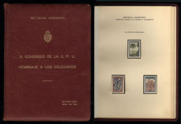 Gift Book Of The Argentine Post Given To The Delegates Of The XI UPU Congress In Buenos Aires, Including Stamps Of... - Andere & Zonder Classificatie