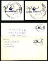 GJ.2765a, 1996 75c. Postal Logo, With Variety "C Touching The 5", Franking A Cover Used In 1999, Along A Similar... - Autres & Non Classés