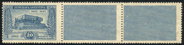 GJ.925CDD, With Double Decorated Label At Right, VF! - Autres & Non Classés