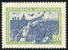 GJ.693, 1930 20P. Revolution, Beautiful Example Mint Very Lightly Hinged, With Guarantee Mark Of Rossi (Venezia),... - Autres & Non Classés