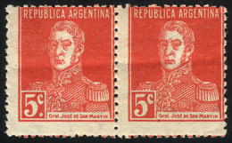 GJ.629d, Pair With And Without Period, MNH, VF, Catalog Value US$20 + 50% (MNH) - Andere & Zonder Classificatie