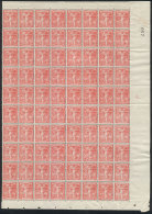 GJ.533, 1921 Panamerican Postal Congress, Large Block Of 80 Unmounted Stamps, Excellent Quality. Catalog Value... - Sonstige & Ohne Zuordnung