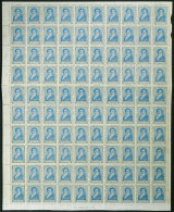 GJ.522, 1920 12c. Manuel Belgrano, COMPLETE SHEET Of 100 Examples, Unmounted, Very Fine Quality (with Few And Very... - Autres & Non Classés