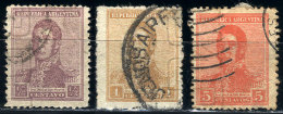 GJ.476/8, Wmk SERRA BOND, Cmpl. Set Of 3 Values, VF Quality, Catalog Value US$50. - Andere & Zonder Classificatie