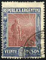 GJ.362, 20P. Plowman, Used, VF, Catalog Value US$90. - Autres & Non Classés