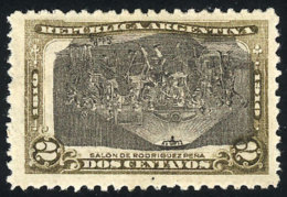 GJ.302CI, 1910 Centenary Of The May Revolution 2c. With INVERTED CENTER, Fantastic Example WITHOUT DEFECTS,... - Andere & Zonder Classificatie