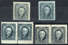 GJ.108 + 108A, 2 Pairs + 2 Singles, Varied Shades, Excellent Quality, Catalog Value US$45+ - Altri & Non Classificati