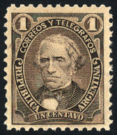 GJ.99, 1889 1c. Velez Sársfield WITH WATERMARK GLOBES, MNH, Excellent Quality, Catalog Value US$150 + 50% - Other & Unclassified