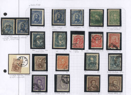 GJ.80/93, Kidd Issue, Album Page With Used And Mint Stamps, Some With Minor Defects, Several Of Fine To VF Quality,... - Sonstige & Ohne Zuordnung