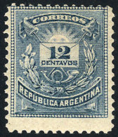 GJ.79A, 12c. Green-blue, Mint, VF Quality, Catalog Value US$40. - Andere & Zonder Classificatie