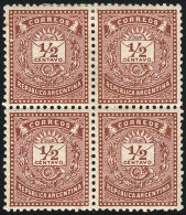 GJ.61 + 61a, Mint Block Of 4, 2 Stamps With Variety "2 Without Serif", Very Nice, Catalog Value US$40. - Sonstige & Ohne Zuordnung