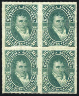 GJ.50, Block Of 4 Mint No Gum, VF Quality, Catalog Value US$48. - Andere & Zonder Classificatie