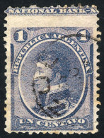 GJ.35A, With Variety "very Tall Stamp, With Part Of Printer Imprint" (sheet Margin), VF And Rare! - Otros & Sin Clasificación