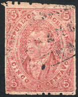 GJ.25Ba, 4th Printing, Lilac-rose Color, MULATTO Variety, Beautiful And Rare Example! - Oblitérés