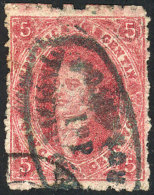 GJ.25, With Double Cancellation, VF Quality! - Oblitérés