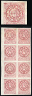 GJ.10, Beautiful Block Of 8, Mint No Gum, One Stamp With Minor Defect (and Also Interesting Printing Variety), The... - Ongebruikt