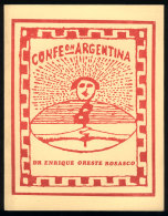 Book: ROSASCO, Enrique: Los Sellos De La Confederación Argentina, 267 Pages, Very Useful Book For The... - Gebruikt