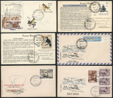 29 Covers And/or Cards With Postal Markings Of Various Antarctic Bases, Excellent Quality! - Altri & Non Classificati