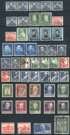 Selection Of Good Used Values (years 1949 To 1954), Very Fine General Quality, Yvert Catalog Value Euros 980+... - Autres & Non Classés