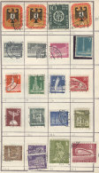 Lot Of Stamps And Sets Mounted In An Approval Book (and Some Not Mounted), Including Good Values And Interesting... - Sammlungen