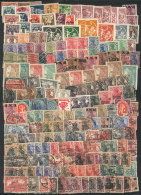 Lot Of Old Stamps, Mint And Used. Scott Catalog Value Over US$400, Fine General Quality (though A Few Examples Have... - Collections