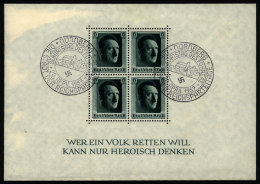 Sc.B102, 1937 Hitler, With Nazi Cancels, VF Quality! - Other & Unclassified