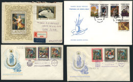 Lot Of 31 Varied Covers, Some Used With Good Postages, Others Are FDC, VF Quality, Good Opportunity At A Low Start! - Autres & Non Classés