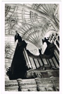 RB 1109 - Real Photo Postcard - King's College Chapel Vault & Organ - Cambridge - Cambridge