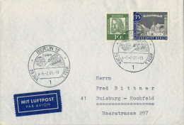 LETTERA  DA  BERLIN  12   PER  DUISBURG HOCHFELD   (VIAGGIATA) - Other & Unclassified